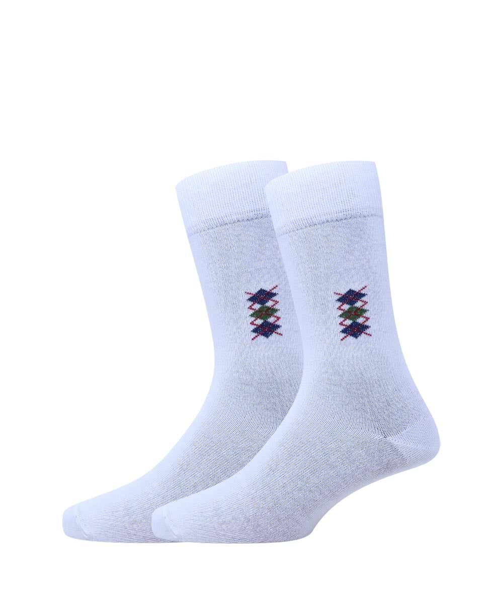 3pk Cotton Rich Design Combo Socks