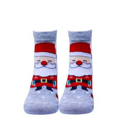 5 Pk Kid's Christmas Character Winter Crew Socks