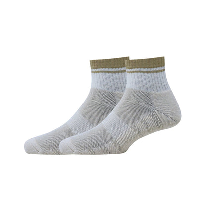 3pk  Half Terry Design Mens Short Leg Socks