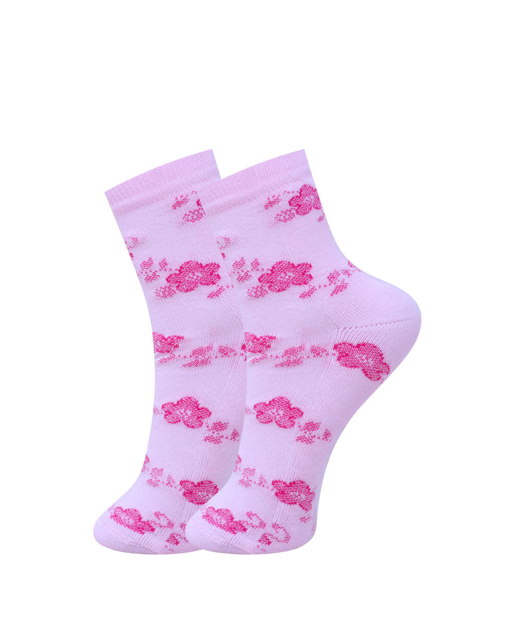 2pk Design Terry Socks