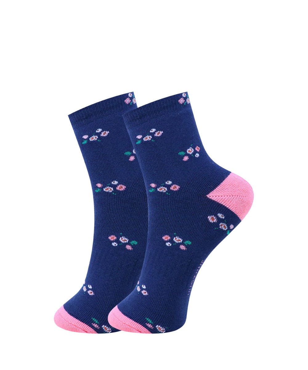 2pk Design Terry Socks