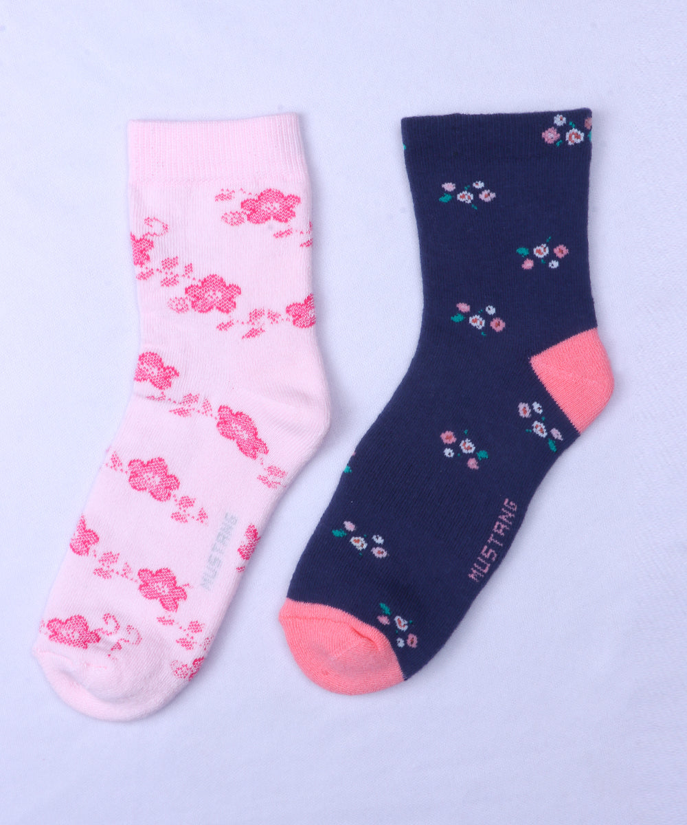 2pk Design Terry Socks