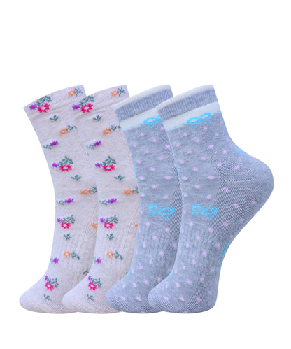 2pk Design Terry Socks