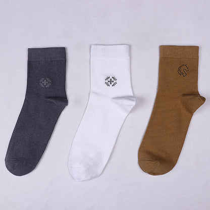 3 Pk Men's Breathable Knitted Everyday Casual Socks