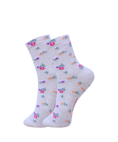 2pk Design Terry Socks