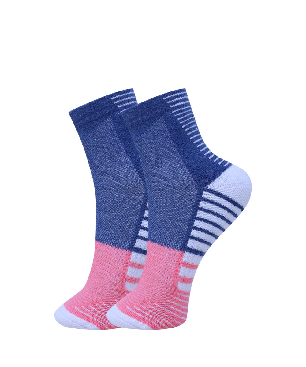 2pk Design Terry Socks