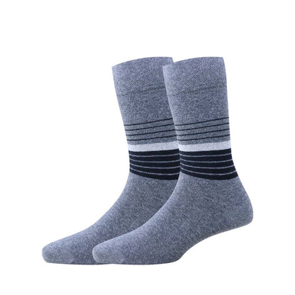 3pk Premium Patterned Cotton Socks