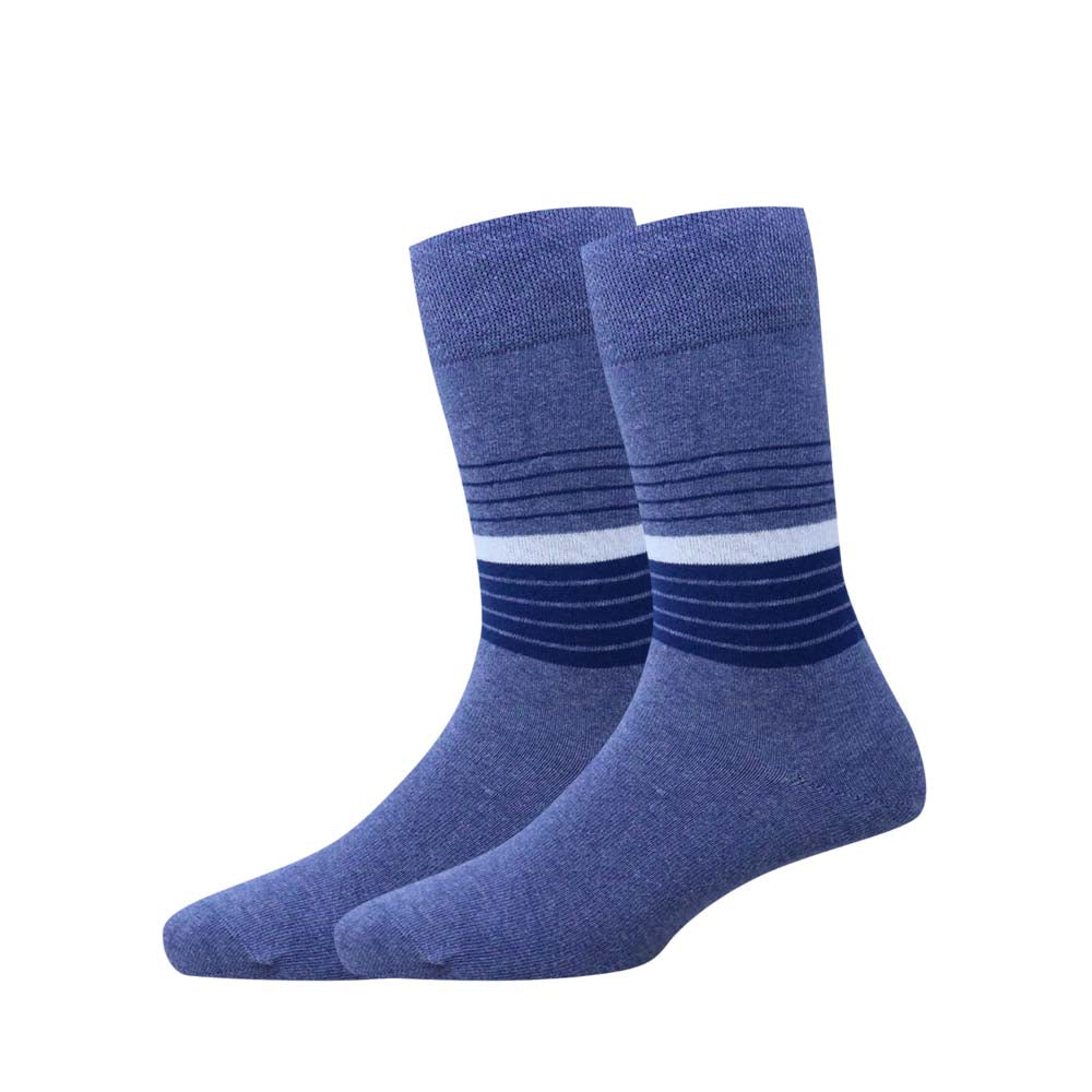 3pk Premium Patterned Cotton Socks