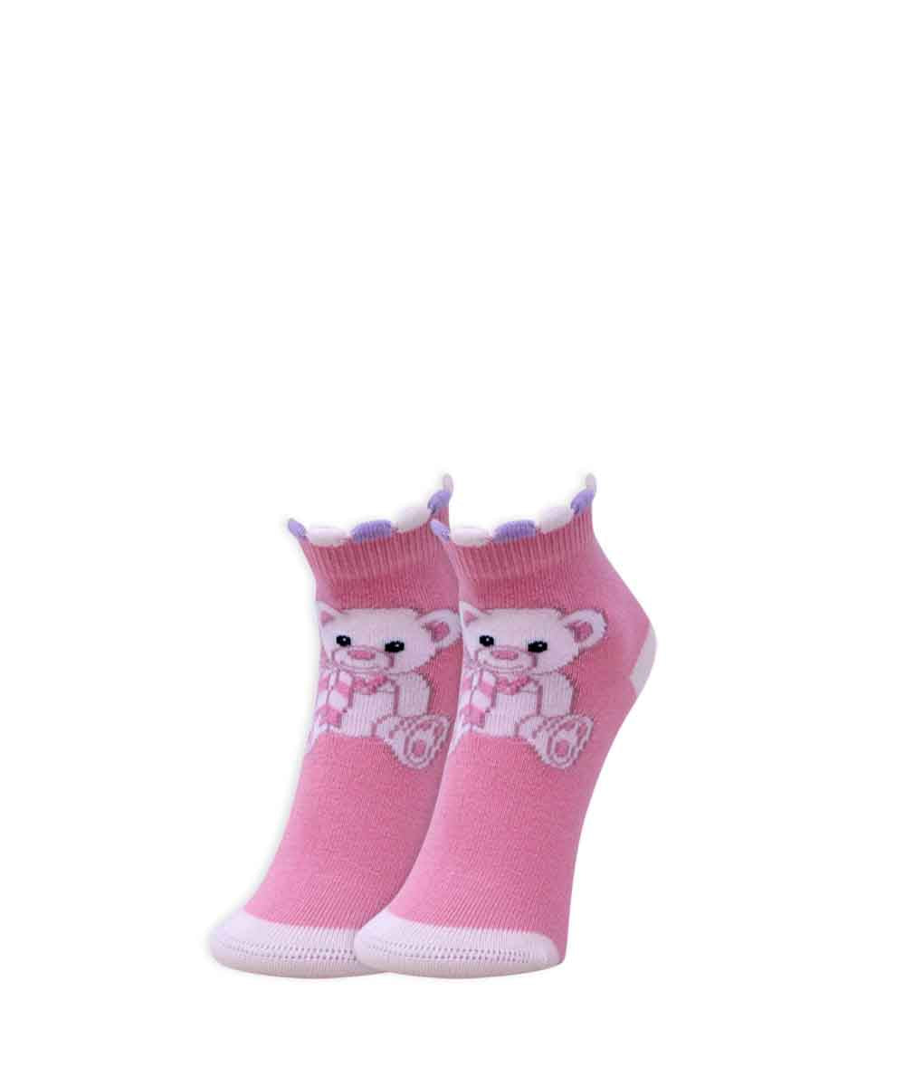 2pk Teddy Design  Socks