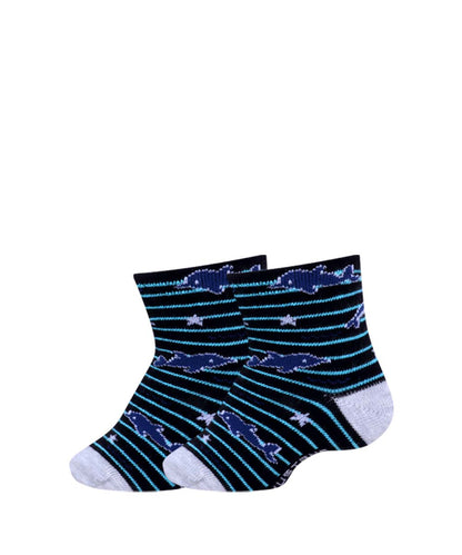 5pk Cotton Rich Infants Design Socks