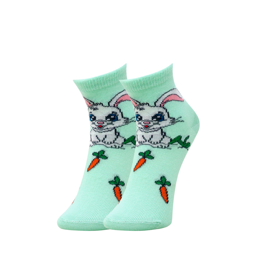 3pk Kids' Fun Printed Short Length Socks