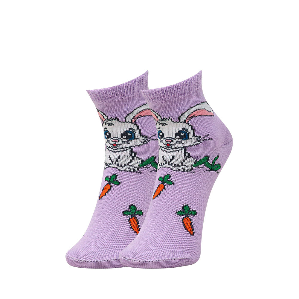 3pk Kids' Cartoon Design Socks