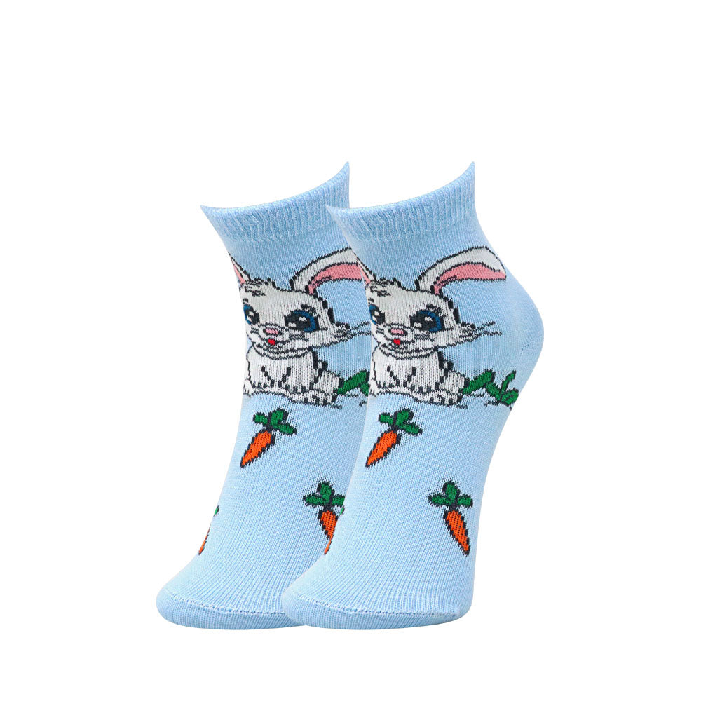 3pk Kids' Cartoon Design Socks