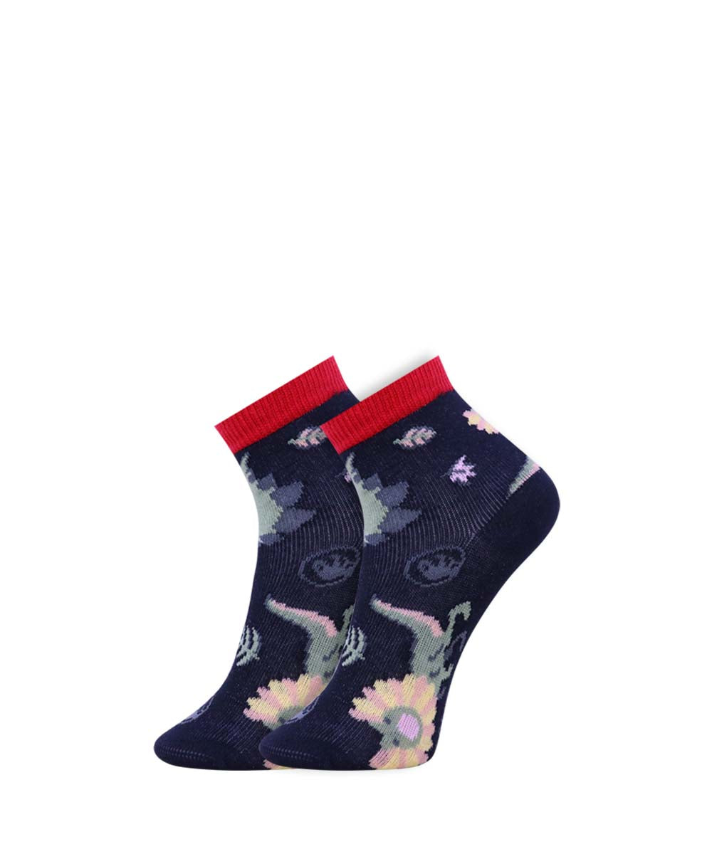 5pk Jurassic Daino Design Socks