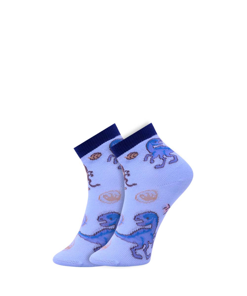 5pk Jurassic Daino Design Socks