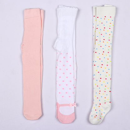 3 Pk Premium Girls Stretchable Cotton Tights