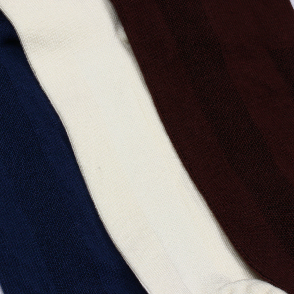 5 Pk Premium Cotton Crew Length Socks For Men