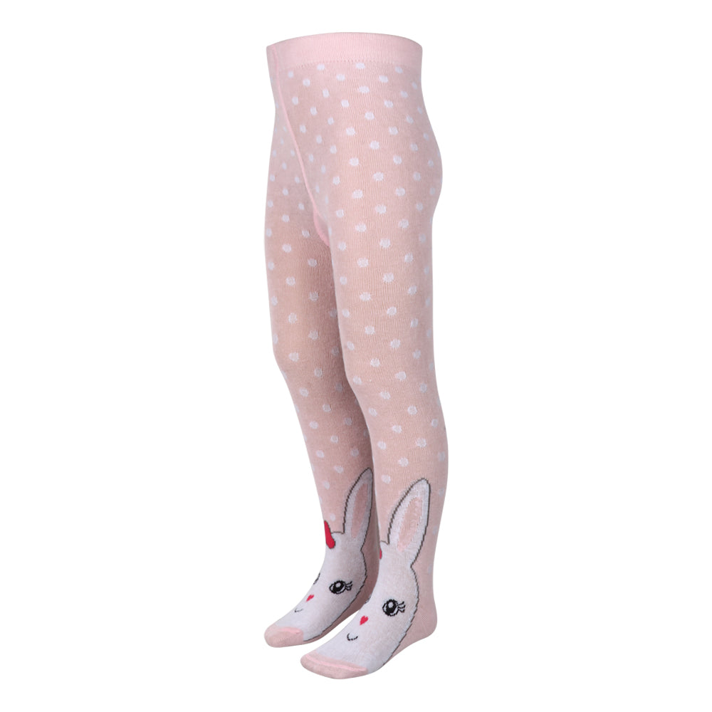 3 Pk Girls Comfortable Cotton Tights For School & Casual Wear
