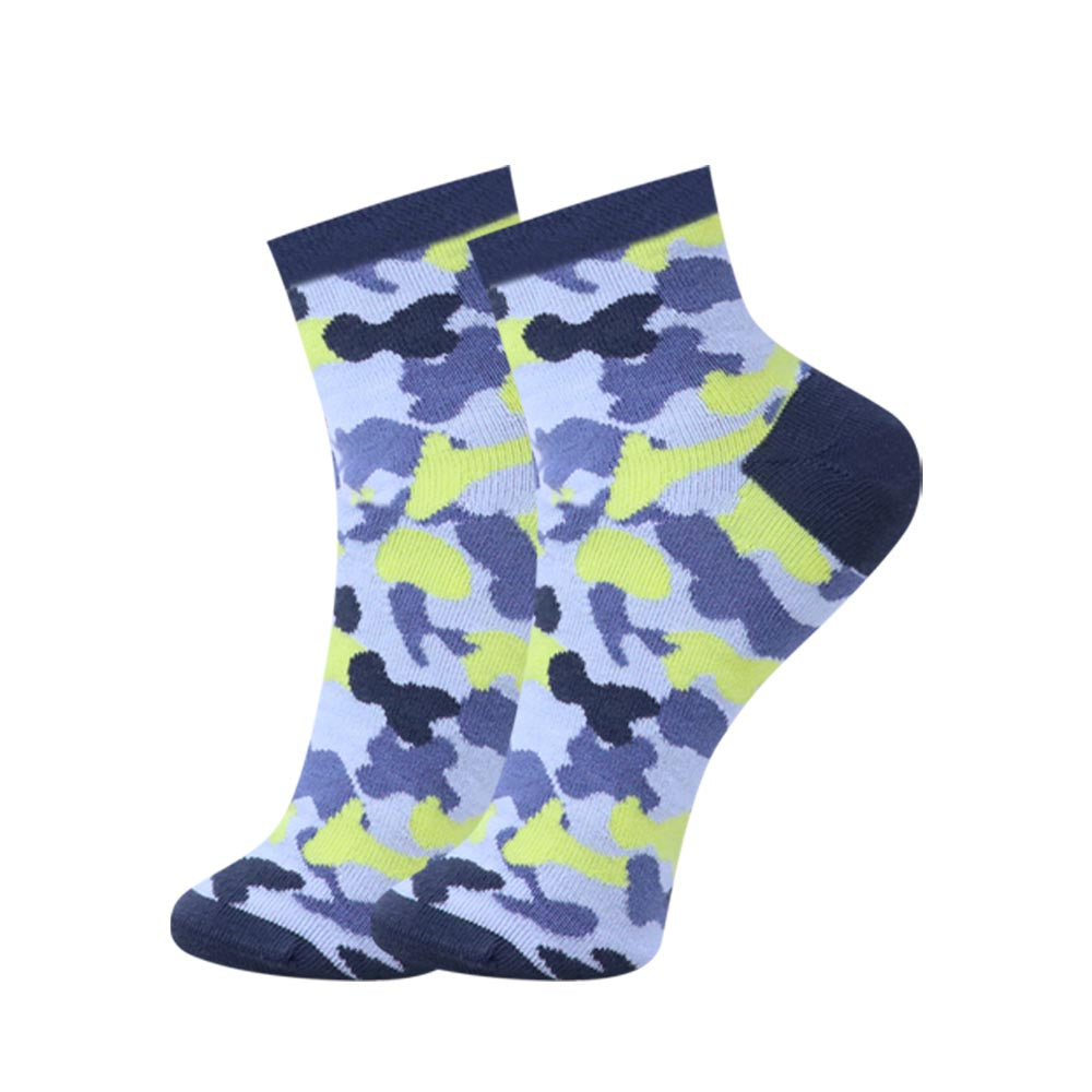 3pk Unisex Funky Printed Crew Socks