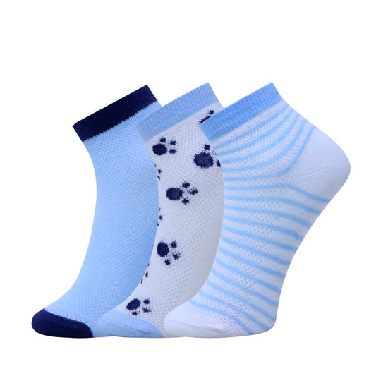 3pk Kids' Antiskid Socks