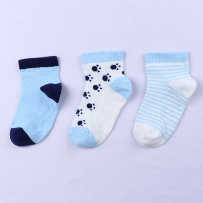 3pk Kids' Antiskid Socks