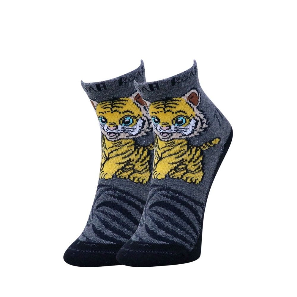 3pk Kids Animal Adventure Socks