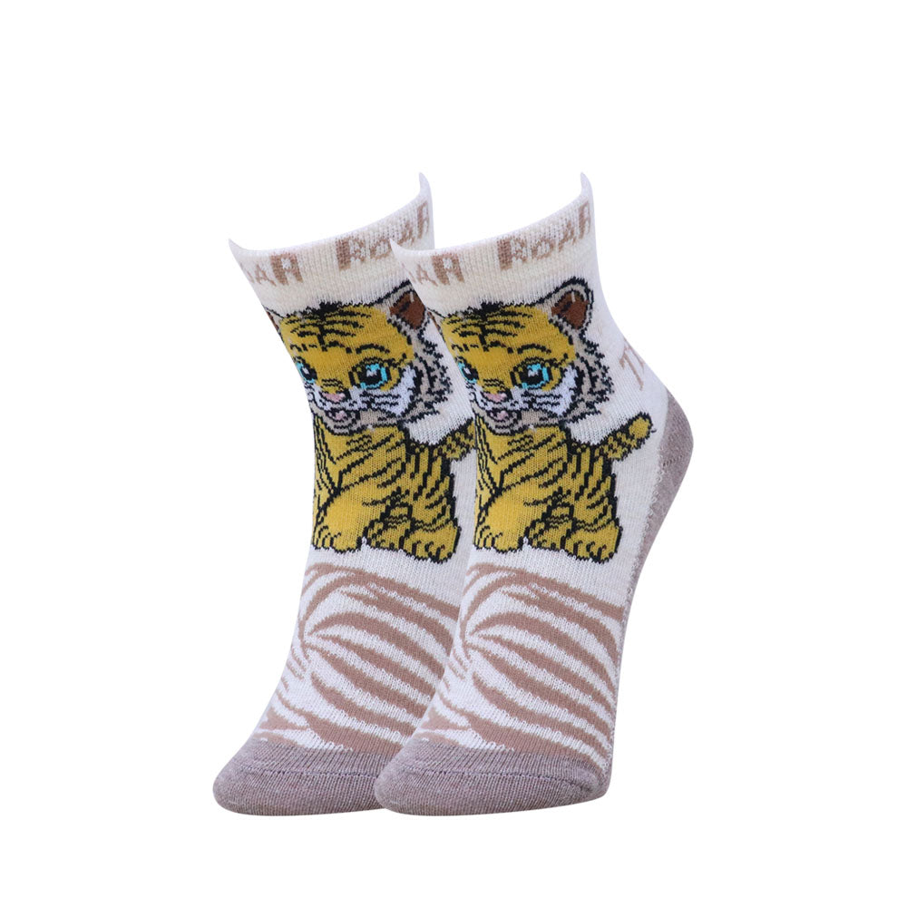 3pk Kids Animal Adventure Socks