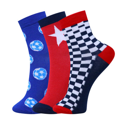 3pk Sports Design Socks