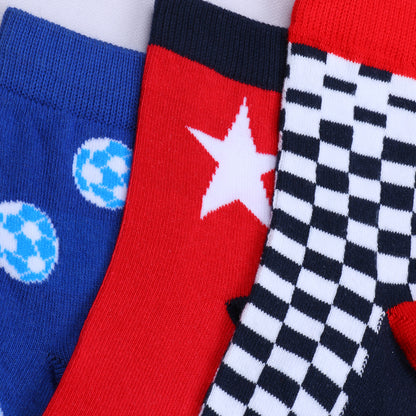 3pk Sports Design Socks