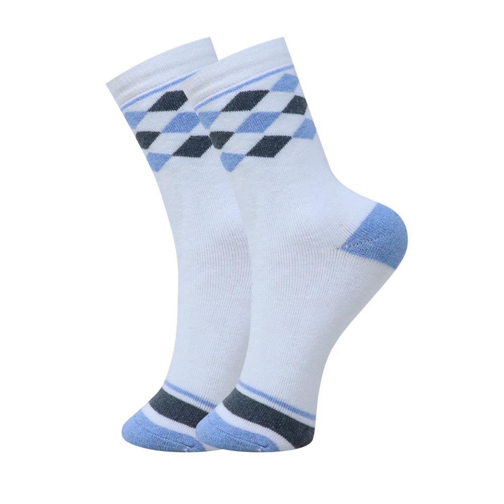 3pk Mix Design Terry Socks