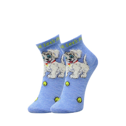 3 Pk Mustang Kids Cute Animal Design Socks