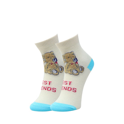 3 Pk Mustang Kids Cute Animal Design Socks