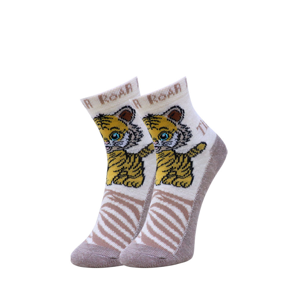 3 Pk Mustang Kids Cute Animal Design Socks