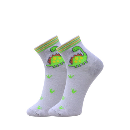 3Pk Mustang Kids Cute Animal Socks