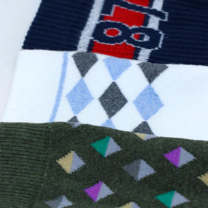 3pk Mix Design Terry Socks