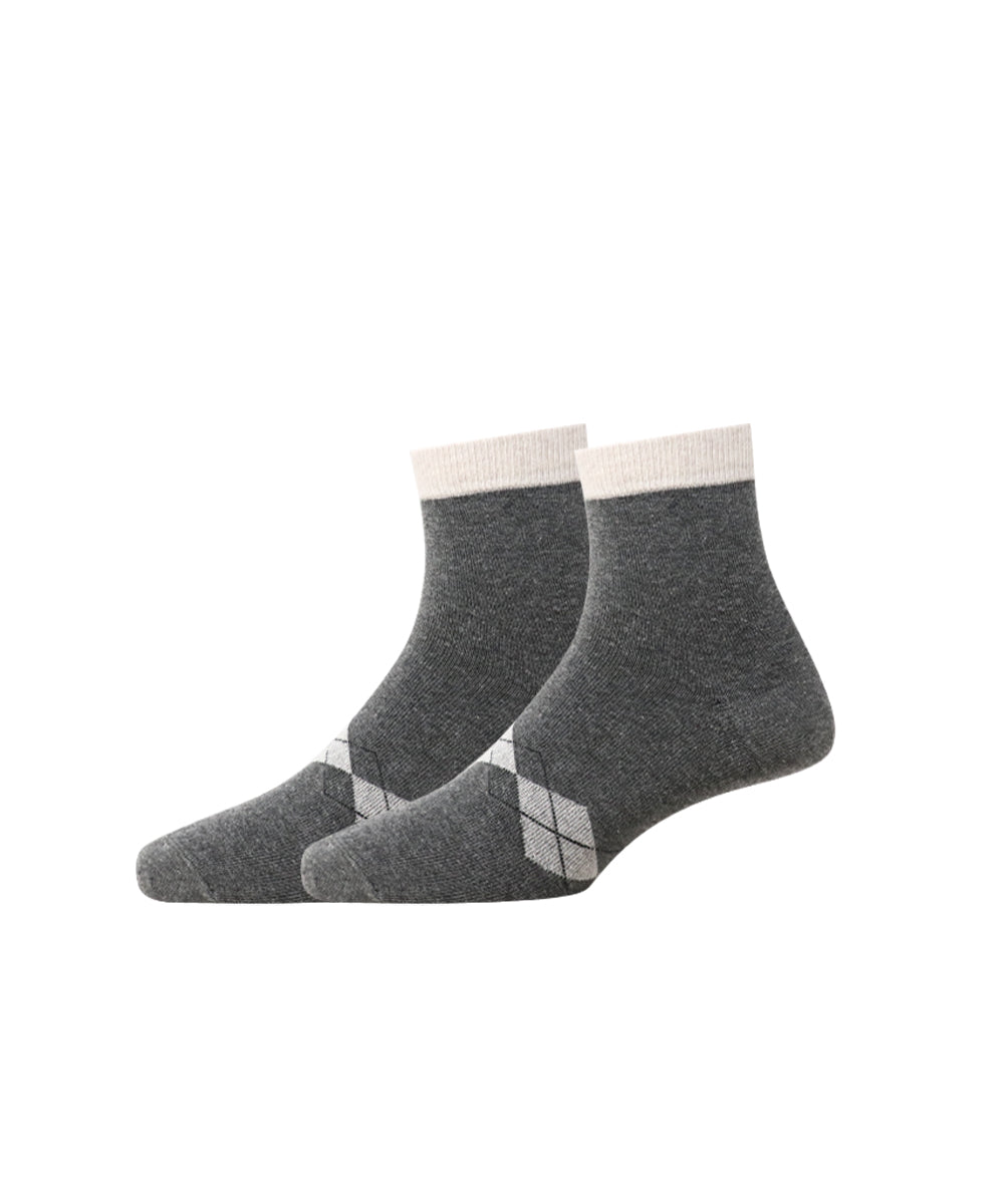 3pk Cotton Rich Design Combo Socks