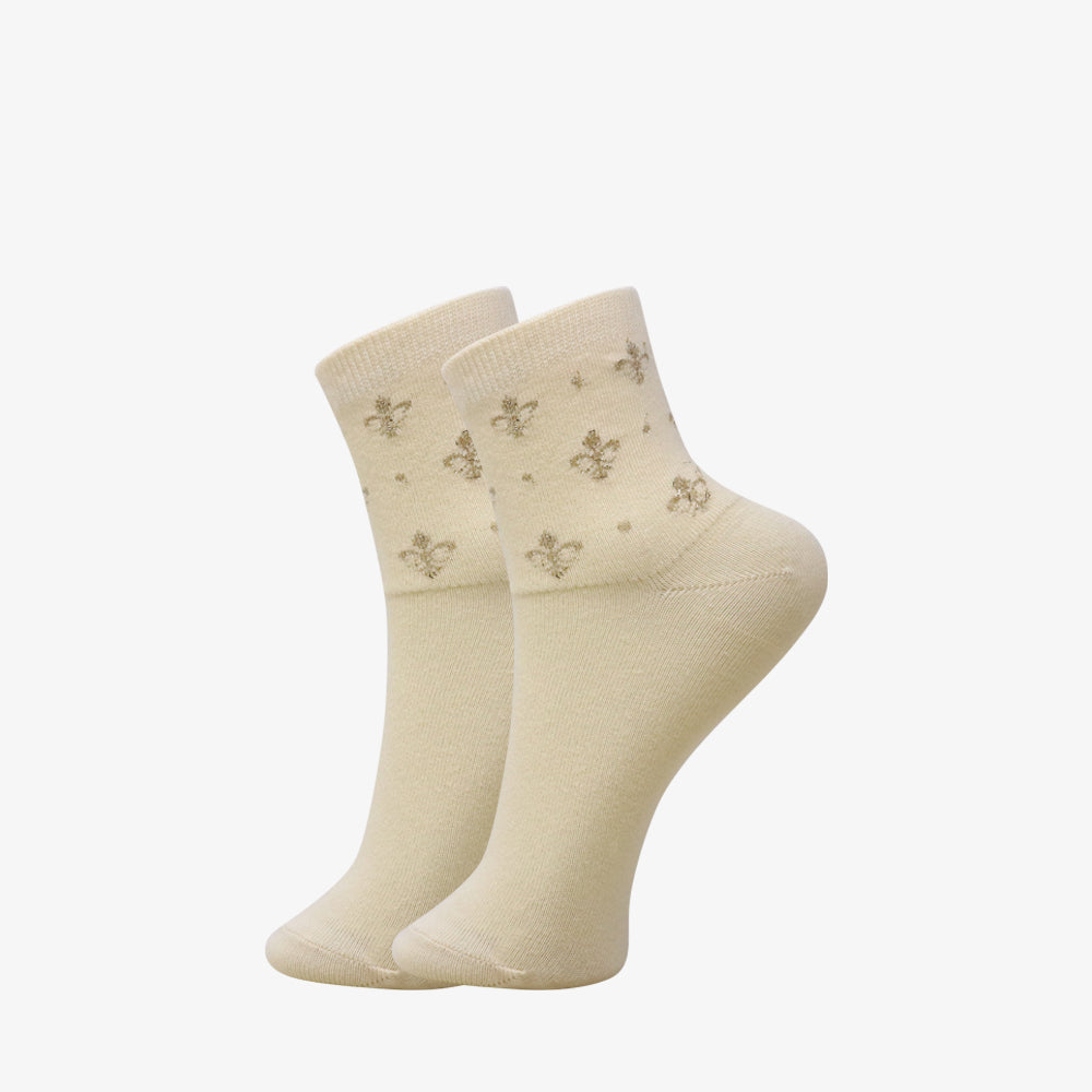 3 Pk Women's Fashion Crew Socks Soft Cotton Blend Breathable Casual Socks
