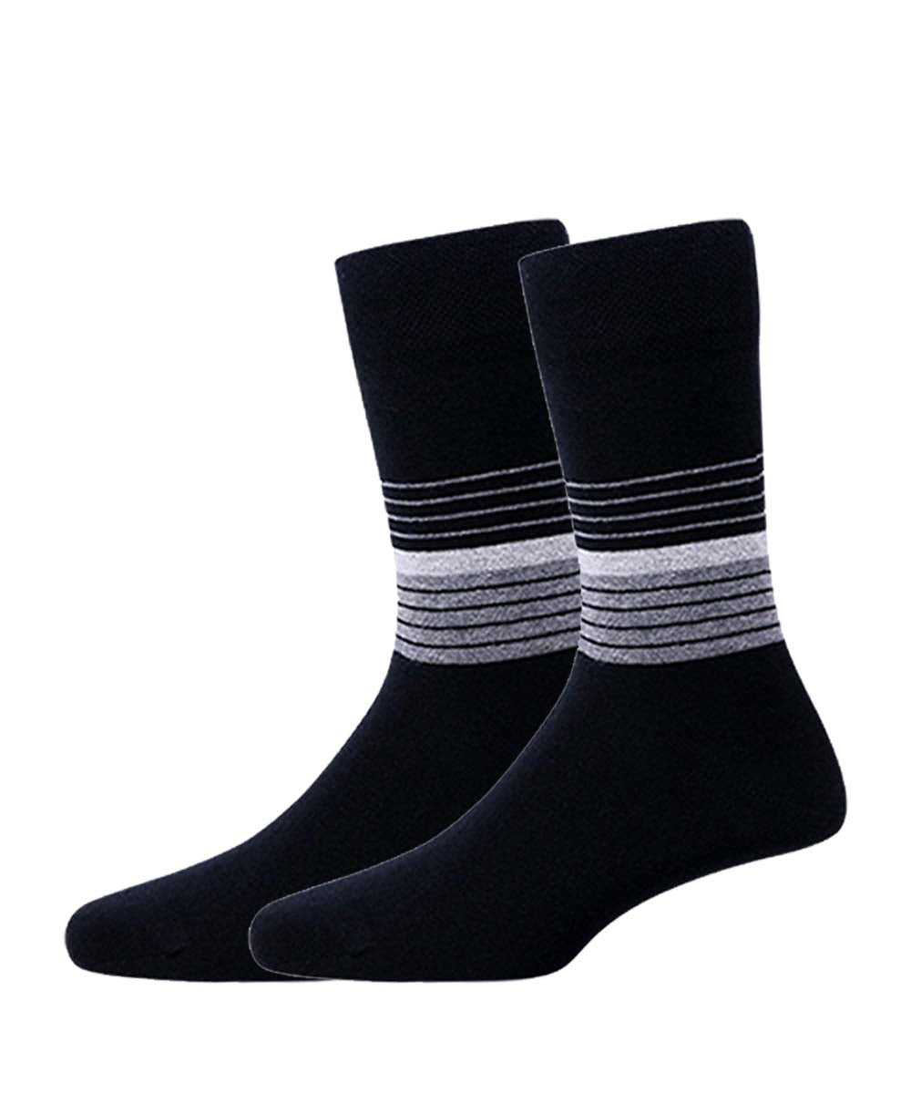 3pk Cotton Rich Design Combo Socks