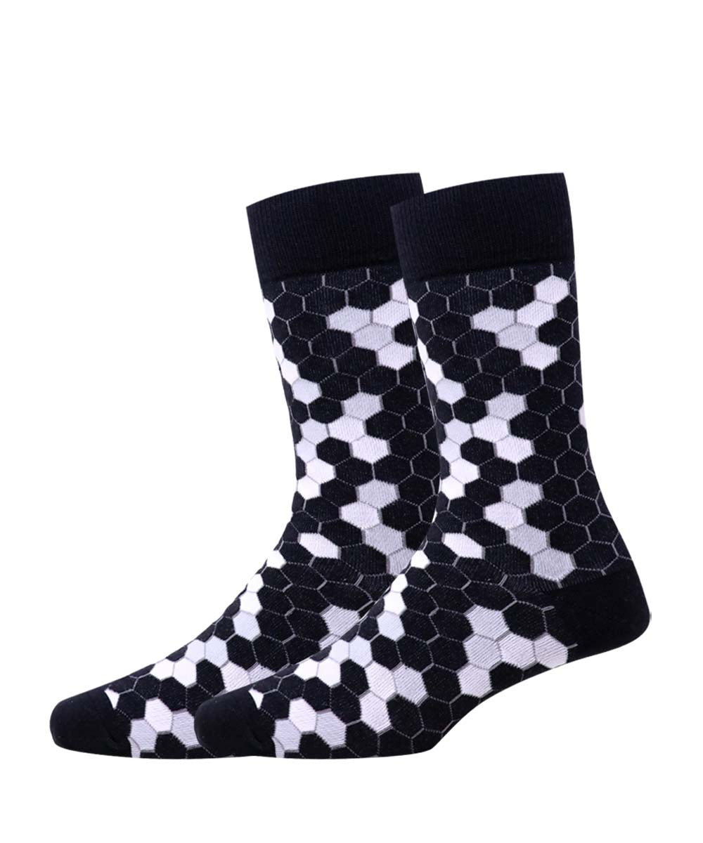 3pk Cotton Rich Design Combo Socks