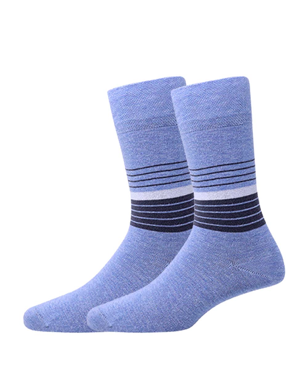 3pk Cotton Rich Design Combo Socks