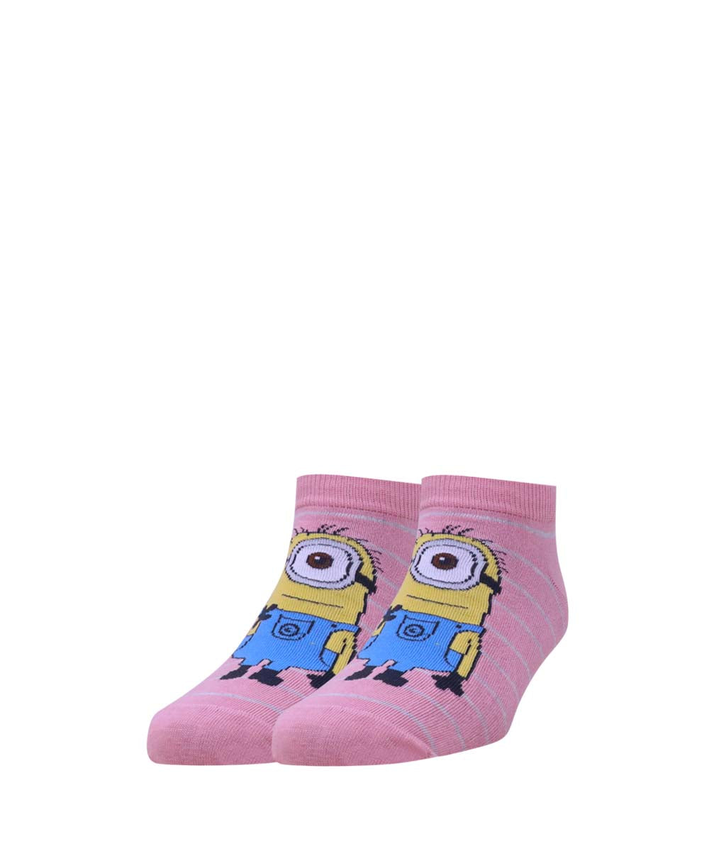 5pk Minions Design Socks